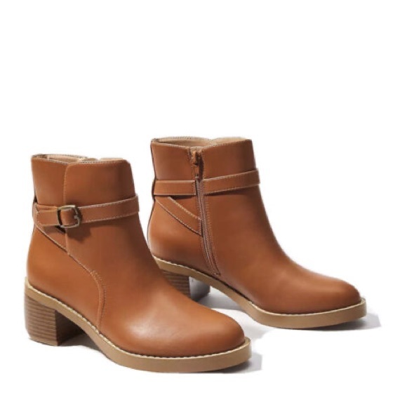 Ann Taylor Loft Riding Booties Wild Ginger Sz 9 - Picture 1 of 9